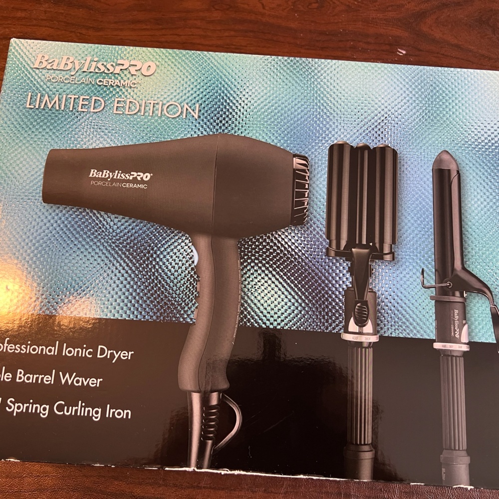 BaByliss Black Limited Edition Ionic Dryer Set